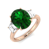 Diamond Bolkover Emerald Ring | 2.5ct - 4.5ct