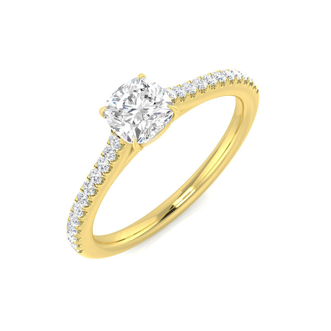 Diamond Goldkmithk Engagement Ring | 0.75ct