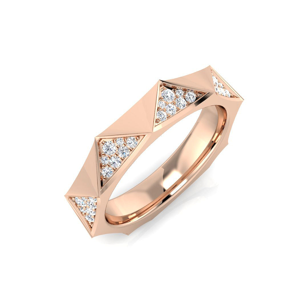 Diamond Wrexham Fancy Ring | 0.15ct | Hallmarked Gold & Platinum