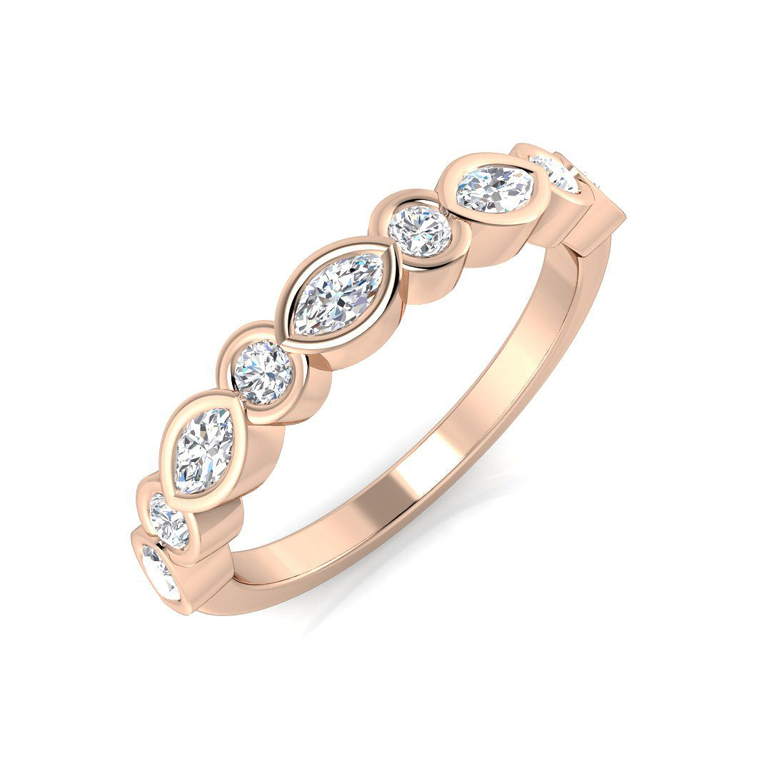 Diamond Half Eternity Ring | 0.33ct - 0.75ct