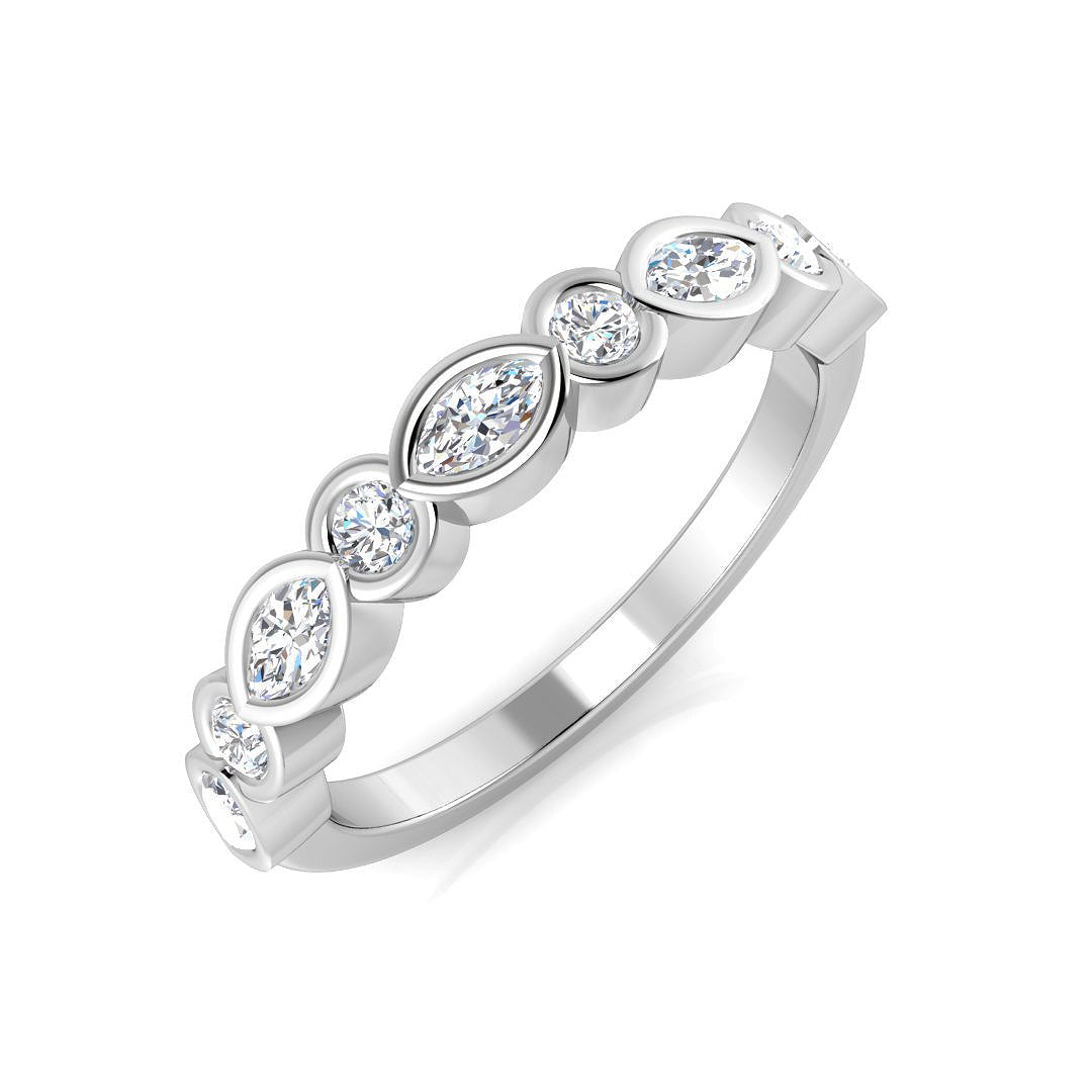 Diamond Half Eternity Ring | 0.33ct - 0.75ct