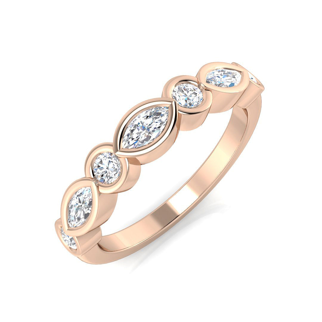 Diamond Half Eternity Ring | 0.33ct - 0.75ct
