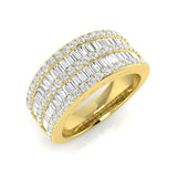 Shop Baguette & Round Cut Diamond Band | 1.00-2.50ct | Lab & Natural Diamonds
