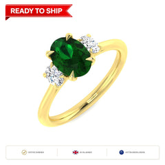 Lab grown diamond earring
