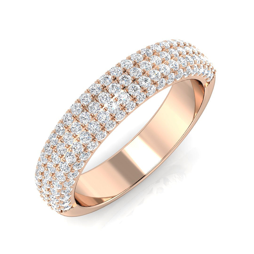 Diamond Pave Ring | 0.5ct - 1ct