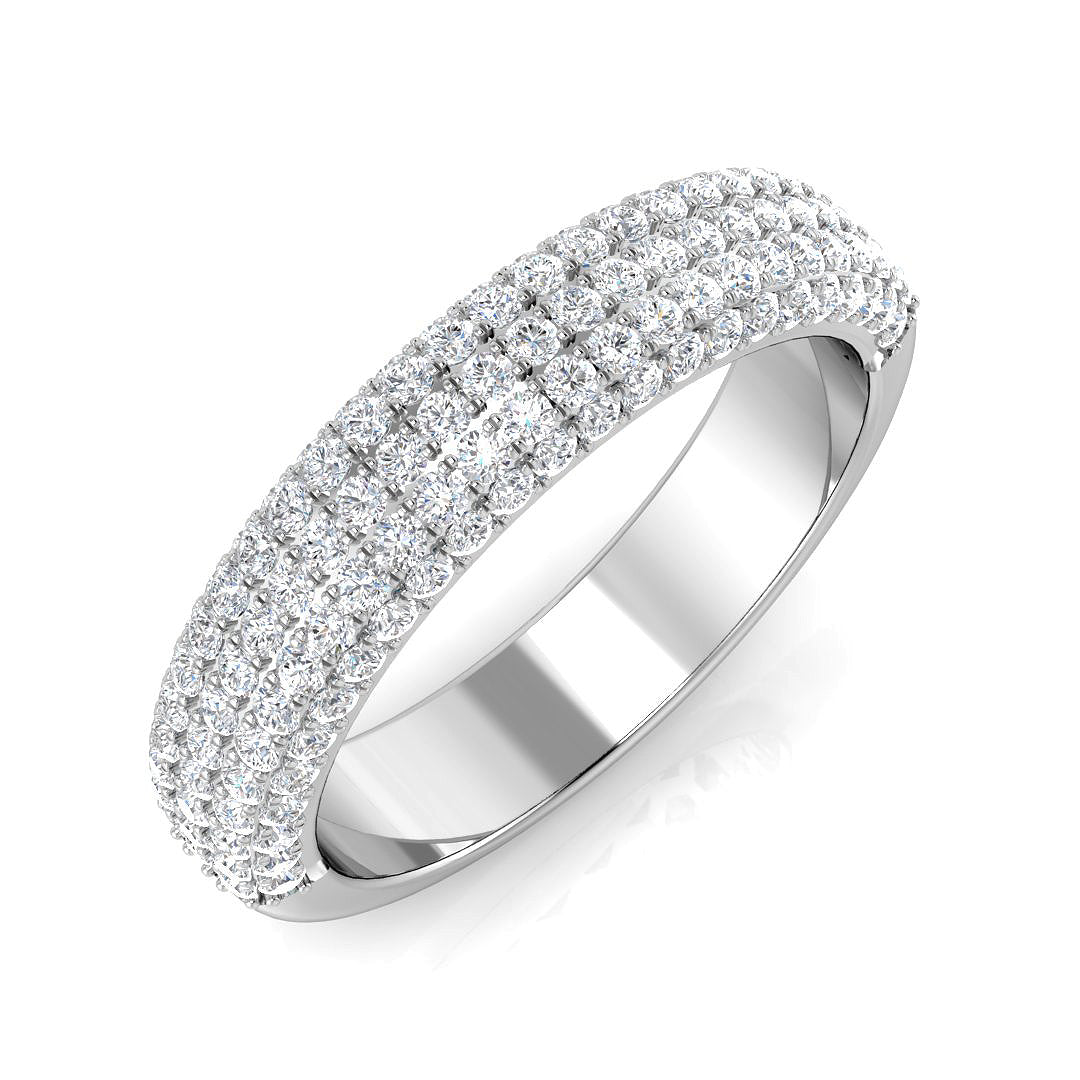 Diamond Pave Ring | 0.5ct - 1ct