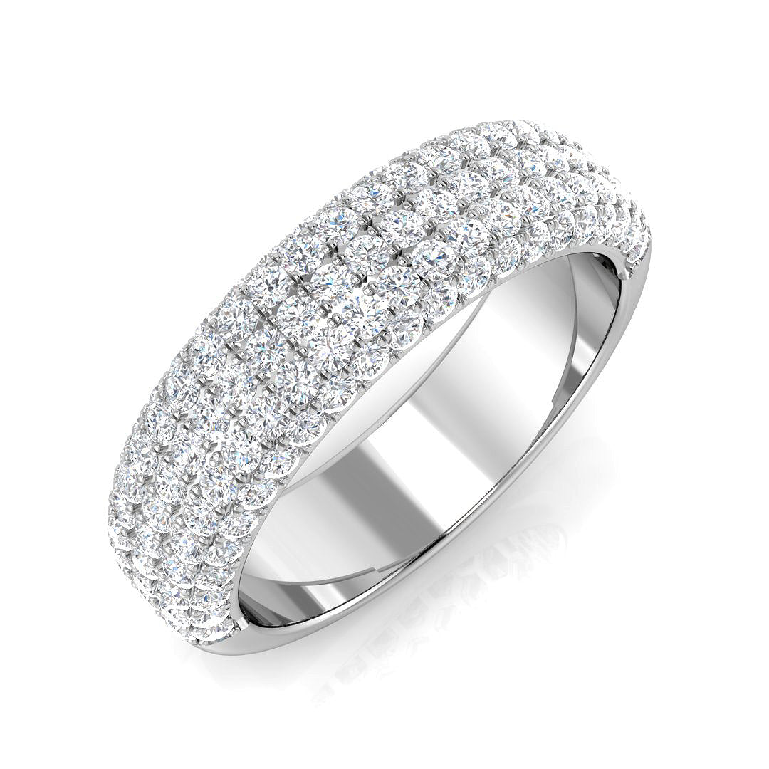 Diamond Pave Ring | 0.5ct - 1ct