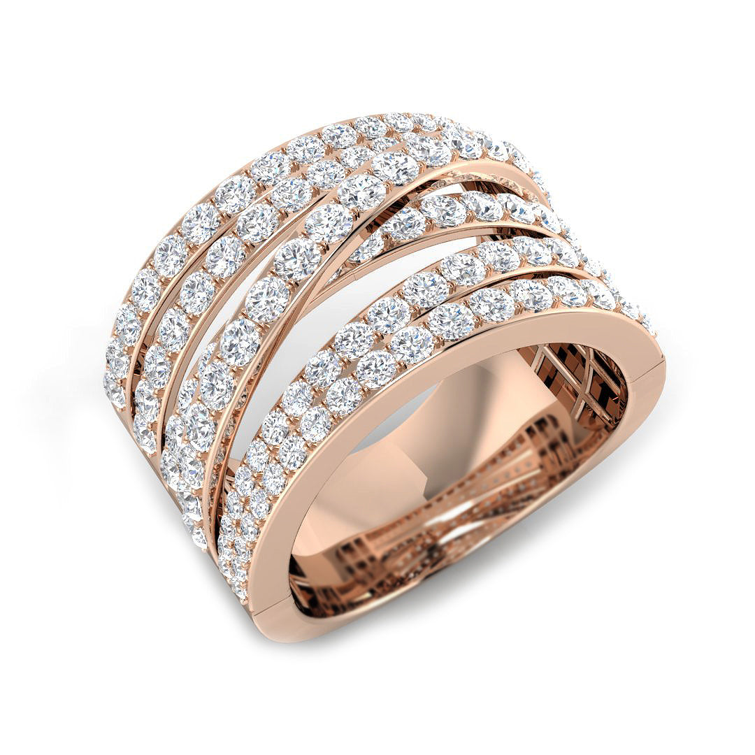 Diamond Framlibgham Fancy Ring | 1.75ct | Hallmarked Gold & Platinum
