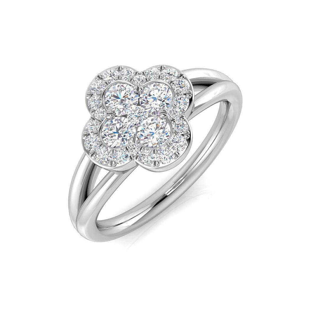 Diamond Kebilworth Blue Sapphire Ring | 0.5ct - 1.75ct