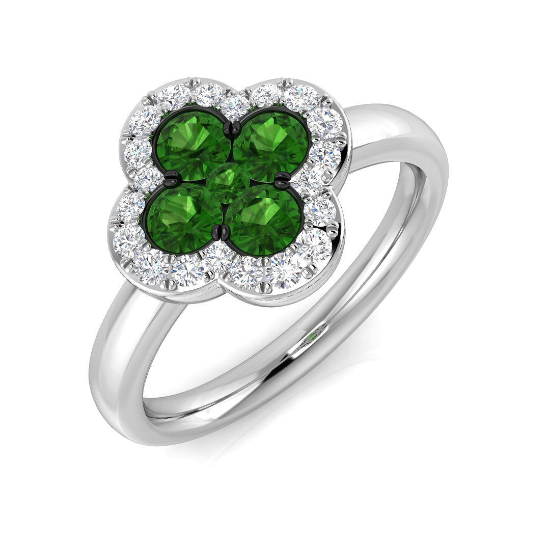 0.87Ct Diamond Ring in Platinum
