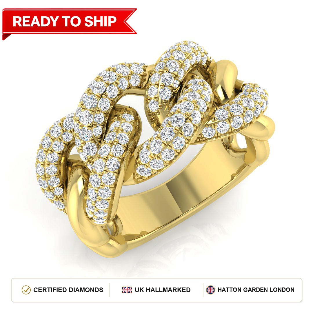 Lab grown diamond earring