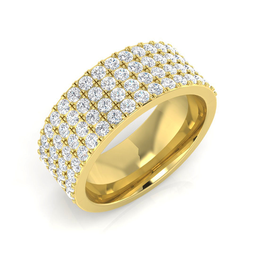 Diamond Tatterkhall Half Eternity Ring | 1.25ct