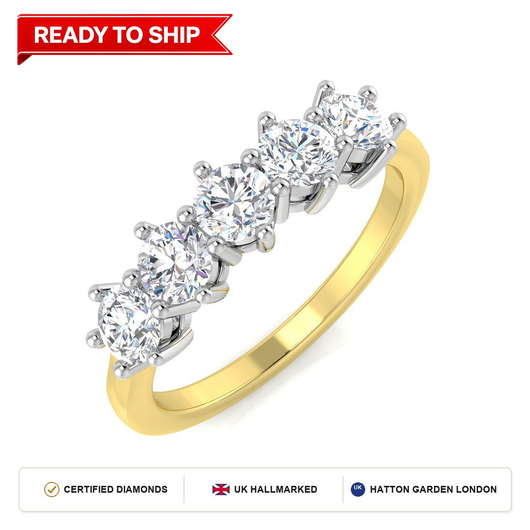 Lab grown diamond earring