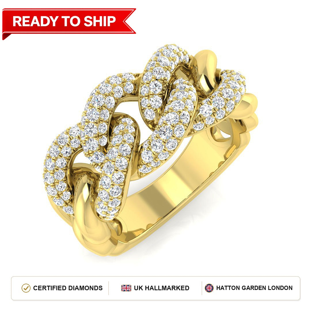 Lab grown diamond earring