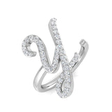 0.50ct Diamond Y Initial Ring | Luxury Hallmarked Gold Jewellery