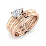 Diamond Majektic Engagement Ring | 0.5ct | Hallmarked Gold & Platinum