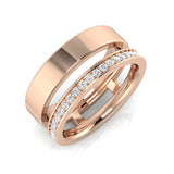 Diamond Hampkteab Half Eternity Ring | 0.25ct