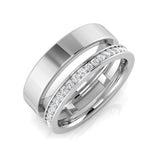 Diamond Hampkteab Half Eternity Ring | 0.25ct