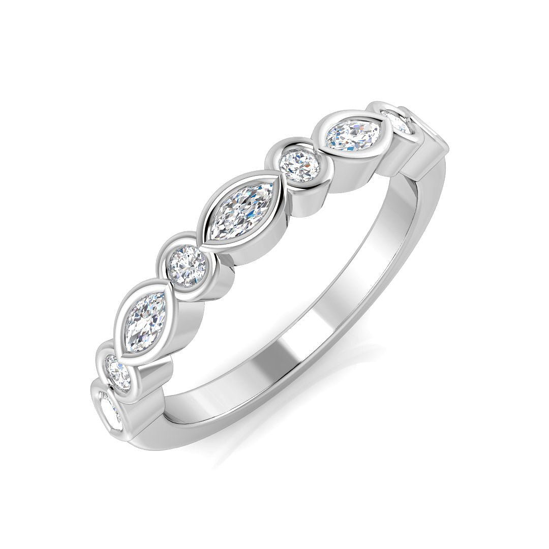 Diamond Half Eternity Ring | 0.33ct - 0.75ct