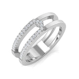 Luxury Lab-Grown & Natural Diamond Fancy Ring | 9K/18K Gold & Platinum