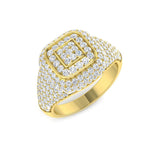 Diamond Penrith Pave Ring | 1.5ct | Hallmarked Gold & Platinum