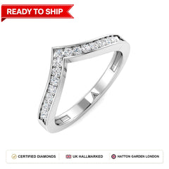 Lab grown diamond earring