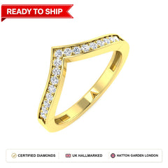 Lab grown diamond earring