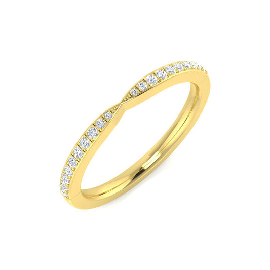 Lab-Grown Diamond Fancy Ring | 0.15ct | Hallmarked Gold & Platinum