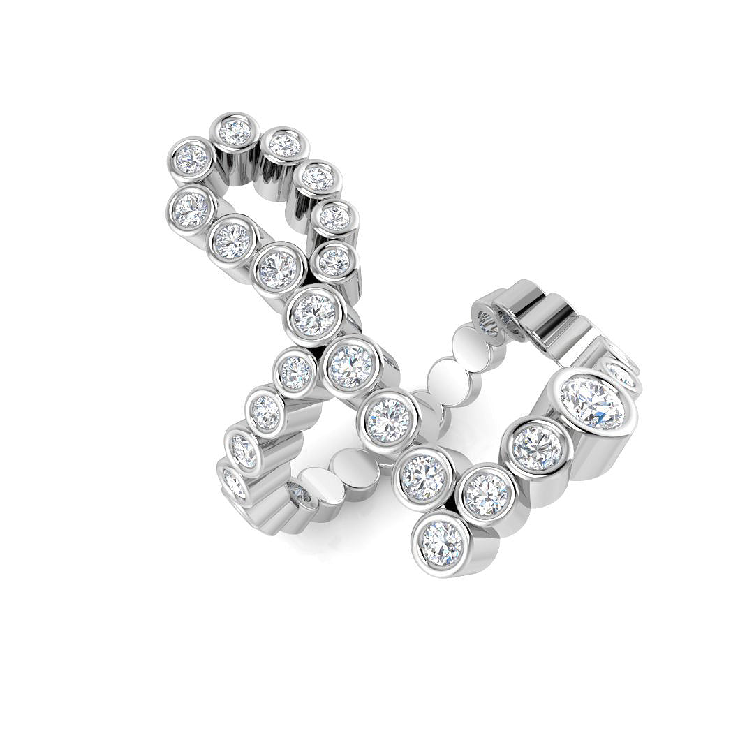 Luxury Diamond Fancy Ring | 1.25ct | Hallmarked Gold & Platinum