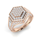 Diamond Thame Signet Ring | 2.25ct | Hallmarked Gold & Platinum