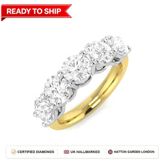 Lab grown diamond earring