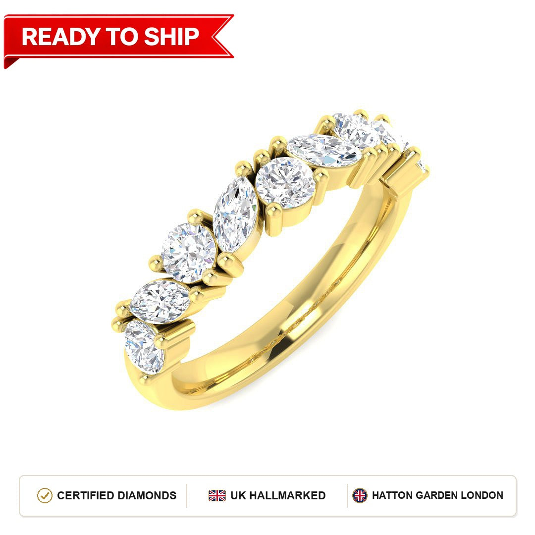 Lab grown diamond earring