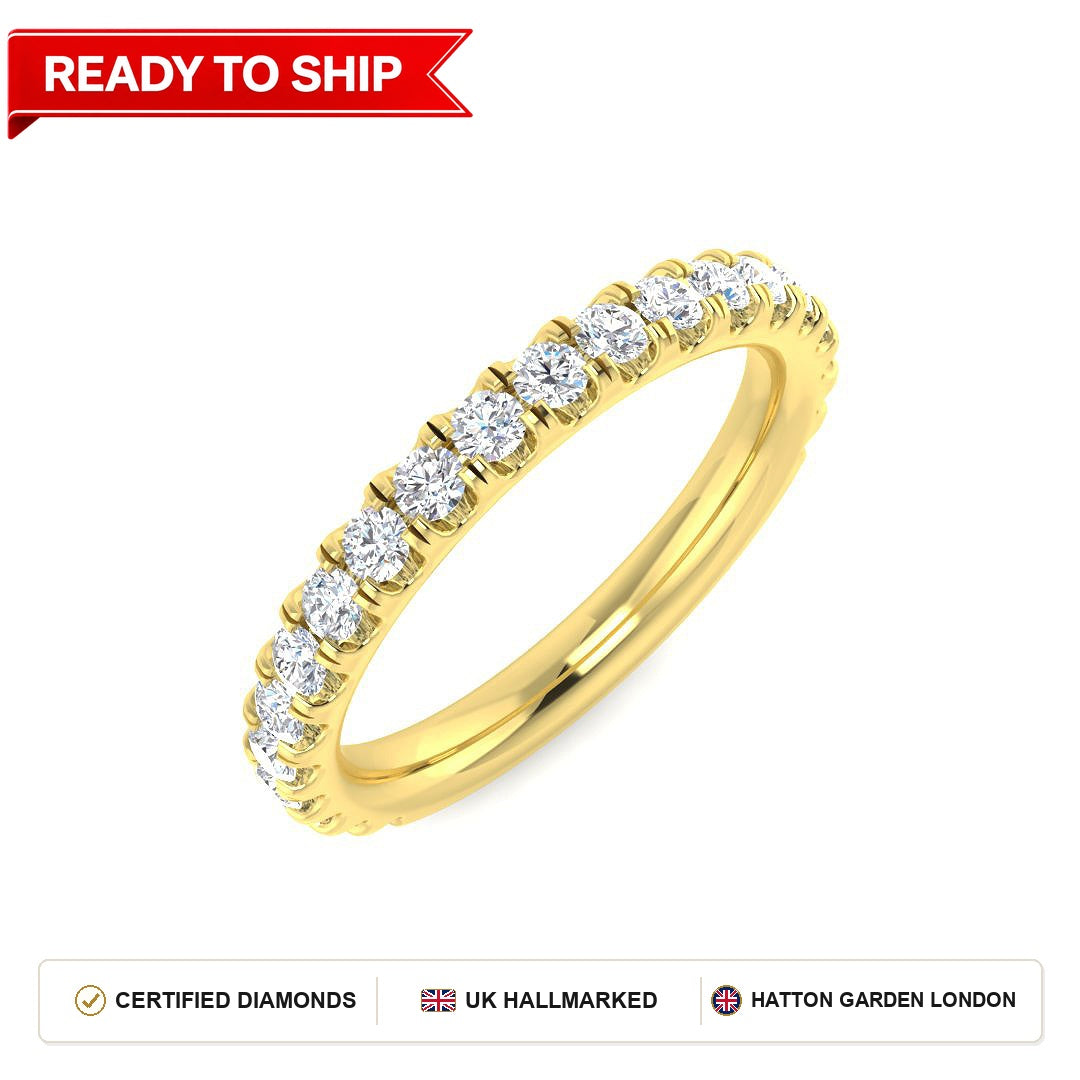 Lab grown diamond earring
