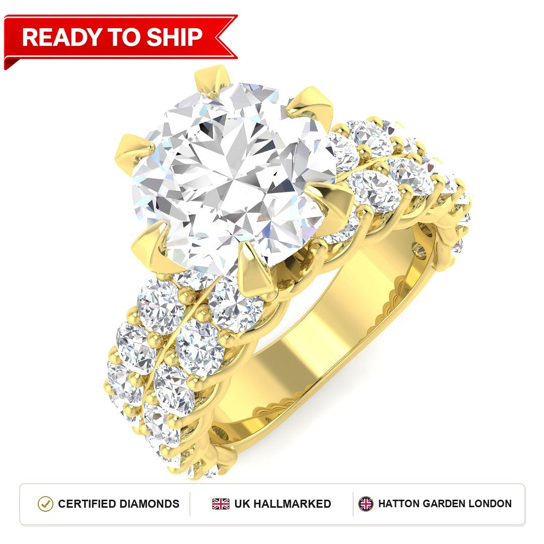 Lab grown diamond earring