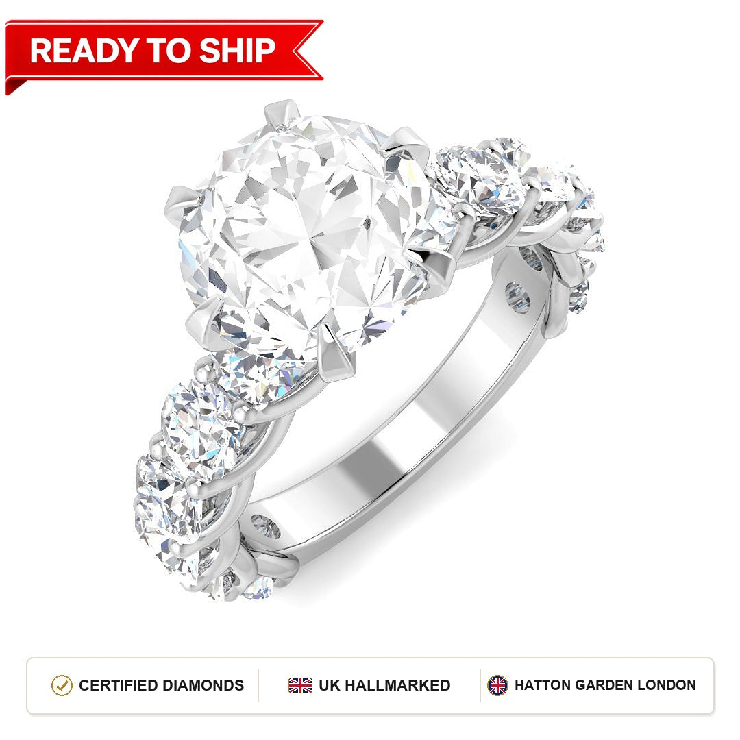 Lab grown diamond earring