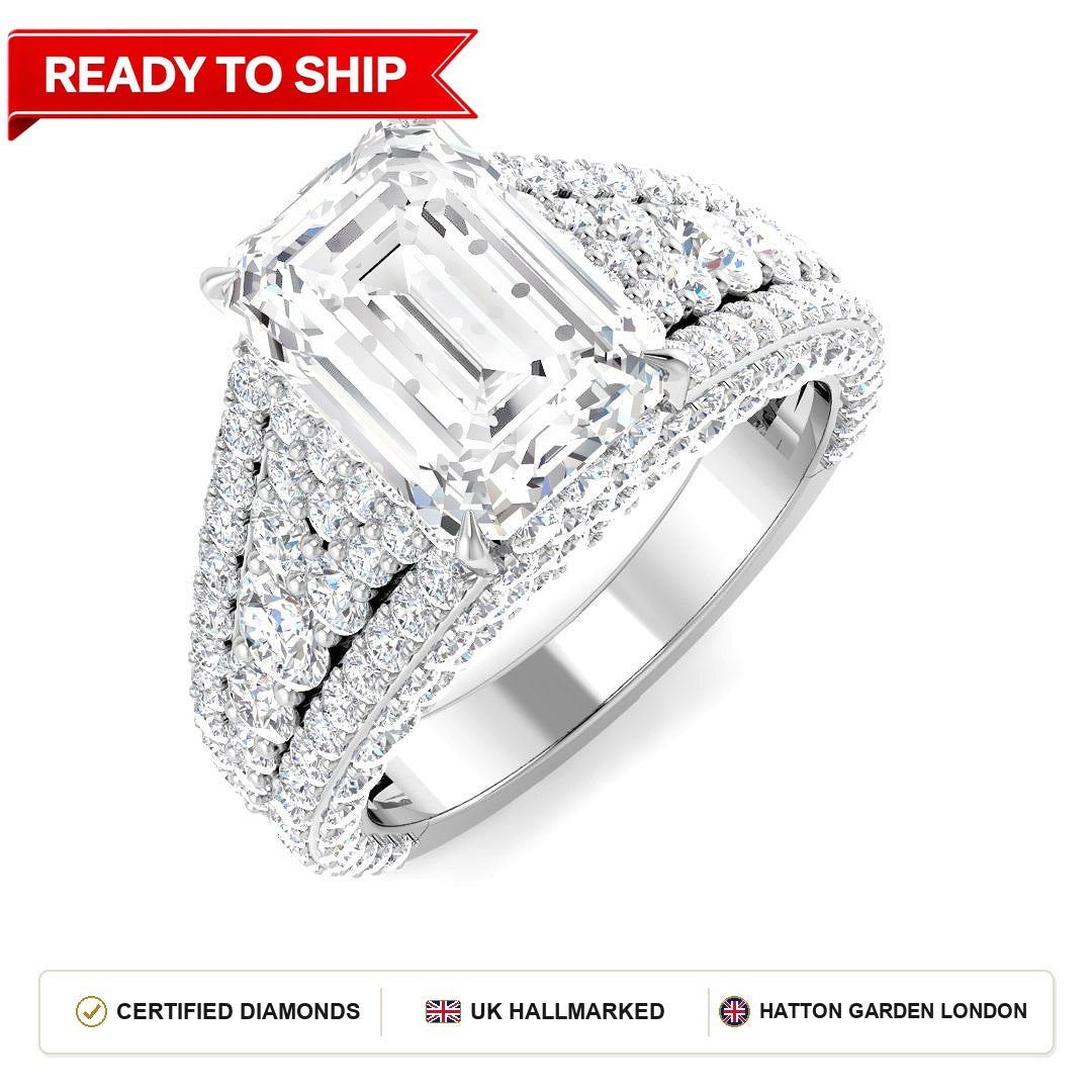 Lab grown diamond earring