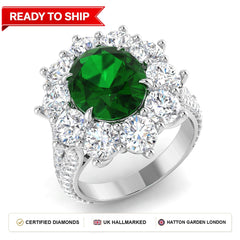 Lab grown diamond earring
