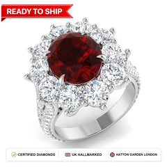 Lab grown diamond earring