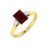 Diamond Highgrove Blue Sapphire Ring | 0.75ct - 4ct