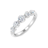 0.72Ct Lab Grown Diamond Ring in 9k White Gold
