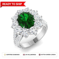 Lab grown diamond earring