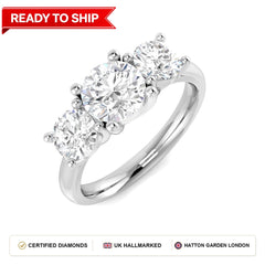 Lab grown diamond earring