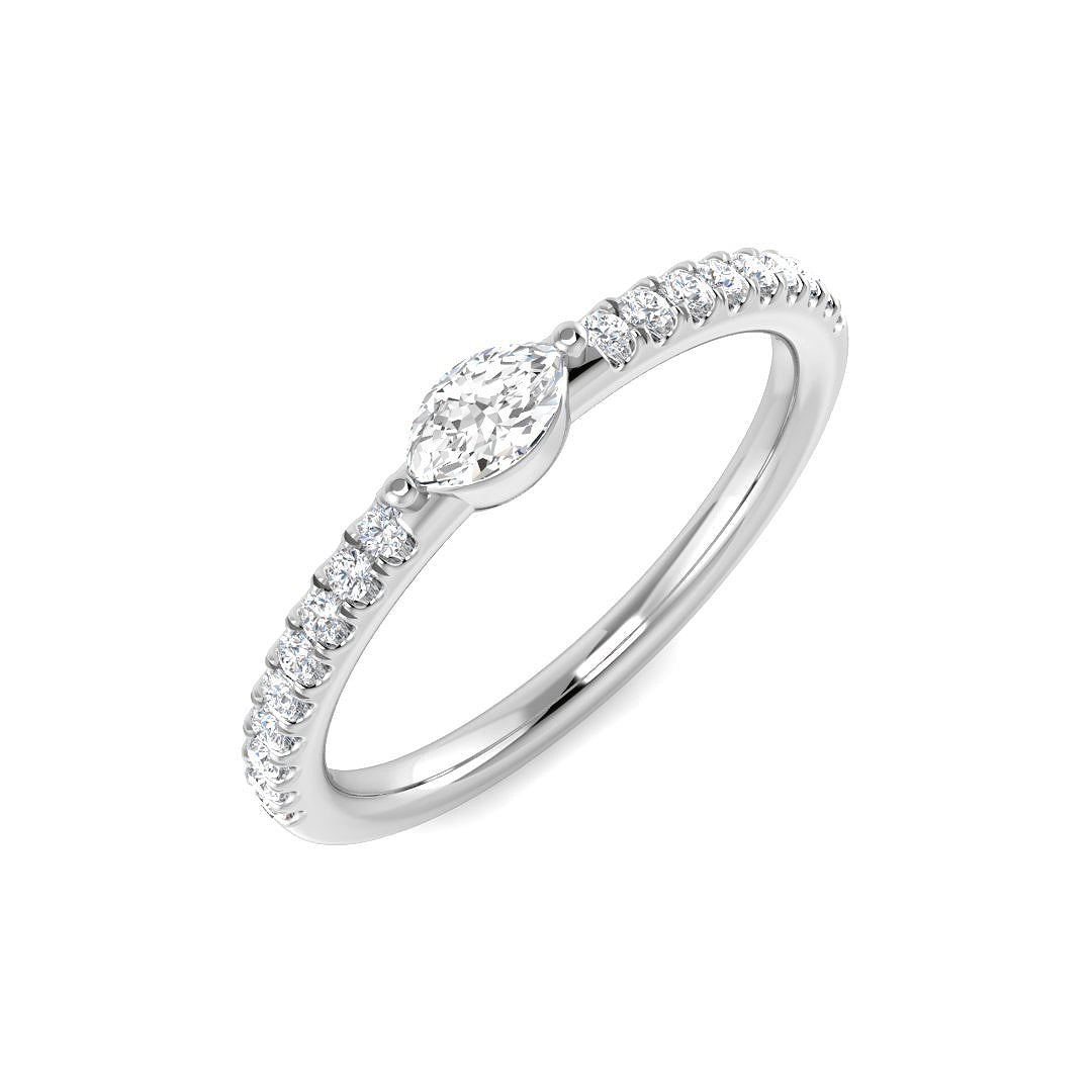 Diamond Bermobbkey Engagement Ring | 0.2ct - 0.3ct
