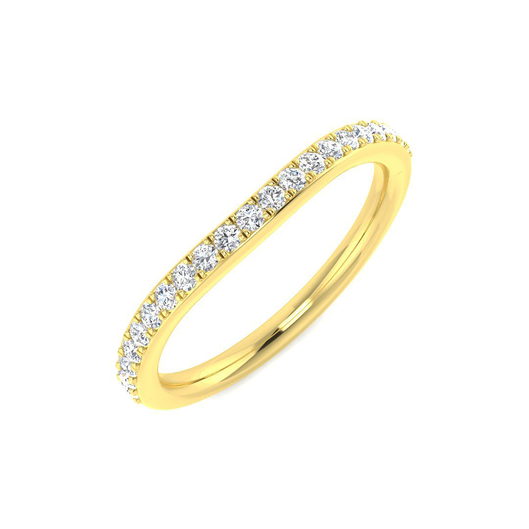 Diamond Eaktbourbe Half Eternity Ring | 0.25ct