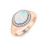 Diamond Majektic Opal Ring | 1.25ct - 2.25ct