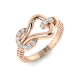 Diamond Fancy Ring | 0.15ct | Pavé Set | Lab or Natural | Hallmarked Gold & Platinum