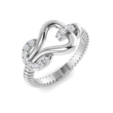 Diamond Fancy Ring | 0.15ct | Pavé Set | Lab or Natural | Hallmarked Gold & Platinum