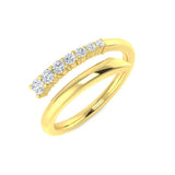 0.22Ct Lab Grown Diamond Ring in 9k Yellow Gold