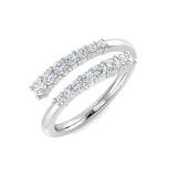 Diamond Fancy Ring | 0.5ct | Hallmarked 9K/18K Gold & Platinum