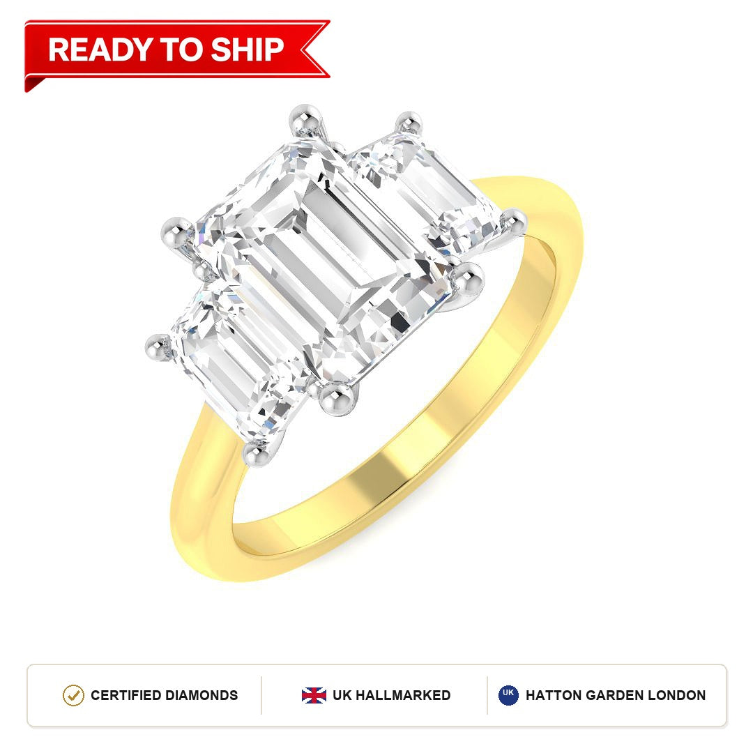 Lab grown diamond earring
